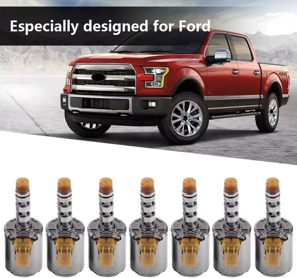 5R110W SOLENOID KIT 7PC ORIGINAL FORD F-150 F-250 F-350 F-450 F-550 2003 to 20174